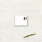 Open geen kerstcadeautjes post-it® notes (Op bureau)