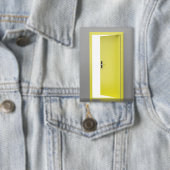 Open gele deur met slim slot button (Insitu)