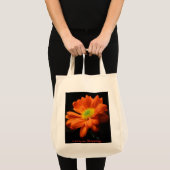Open gerbera tote bag (Voorkant (product))