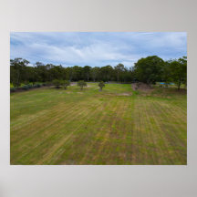 Open Green Field recreatiepark landschap