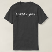 Open Grey Hair Silver Grey Hools Funny Ageing Go T-shirt (Design voorkant)