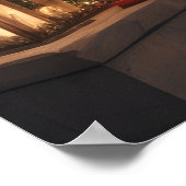 Open haard Kerst Poster (Hoek)