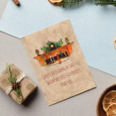 open haard kousen Holly Cosy Christmas Feestdagenkaart