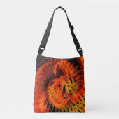 Open haard Plezier....... Crossbody Tas (Voorkant)