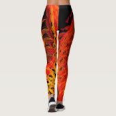 Open haard Plezier....... Leggings (Achterkant)