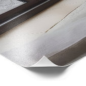 Open haard thuis foto afdruk (Hoek)