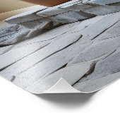 Open haard thuis foto afdruk (Hoek)