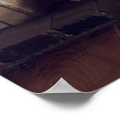 Open haard thuis poster (Hoek)