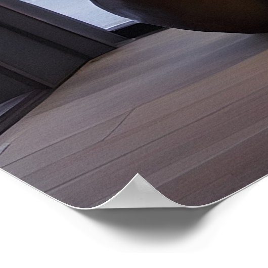 Open haard thuis poster (Hoek)