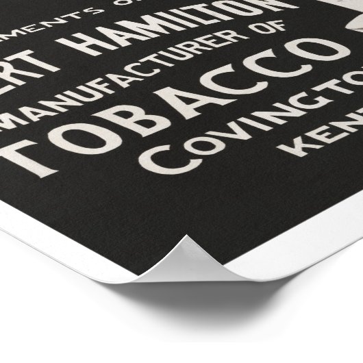  Open Hand Palmistry-afdrukreclame Poster (Hoek)