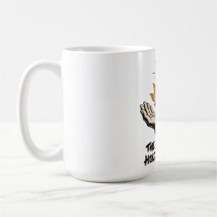 Open handen Gouden Lotus Zen koffiemok