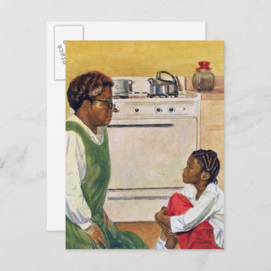 Open hart 1995 briefkaart (Voorkant / Achterkant)