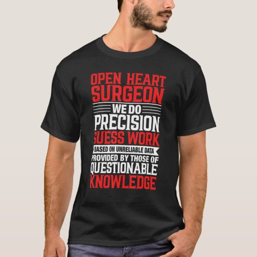 Open Hart Chirurgie - Hartchirurgie T-shirt (Voorkant)