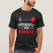 Open hart chirurgie overlevende bypass krijger t-shirt (Voorkant)