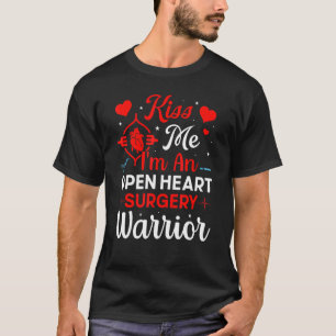 Open hart chirurgie overlevende Ik ben bypass pati T-shirt