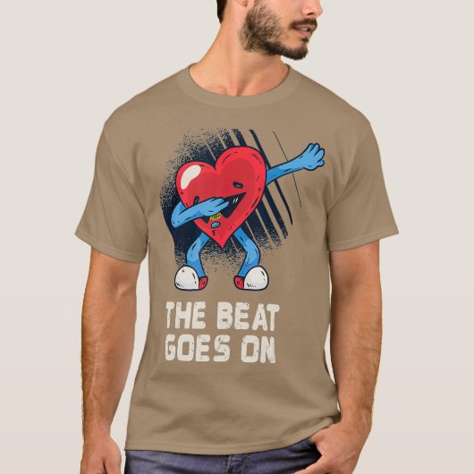 Open hart chirurgie overlevende na aanval geschenk t-shirt (Voorkant)