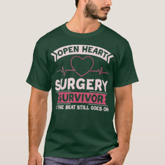 Open hartchirurgie Beat wordt nog steeds teruggewo T-shirt