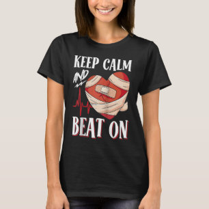 Open hartchirurgie Bypass Awareness Heart Keep Cal T-shirt