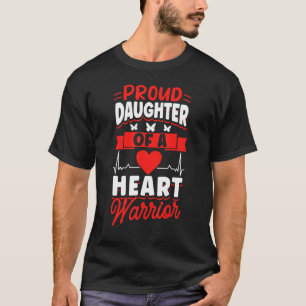Open hartchirurgie Bypass Awareness Heart Proud Da T-shirt