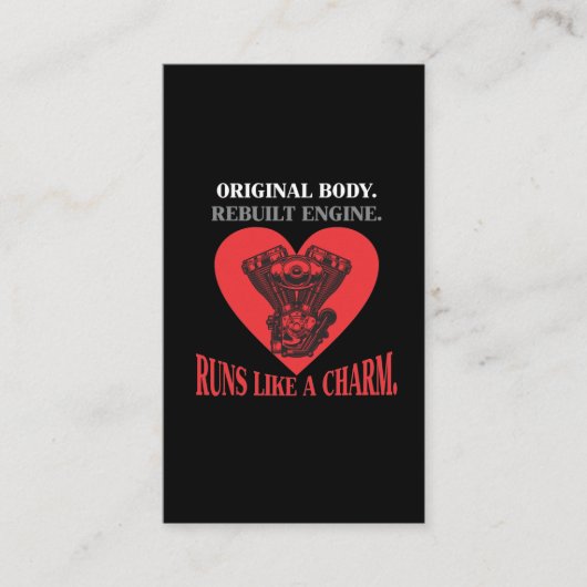 Open hartchirurgie Haal boorputherstelbewerking Visitekaartje (Voorkant)