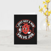 Open hartchirurgie herstel grappig kaart (Gele Bloem)