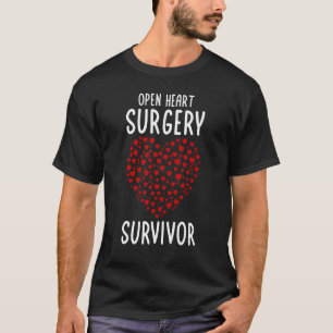 Open hartchirurgie Herstel Hartchirurgische Mannen T-shirt