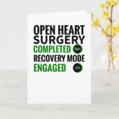 Open hartchirurgie | Open Heart Survivor Kaart (Gele Bloem)