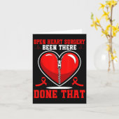 Open hartchirurgie Patiënten hartziekte Awarenes Kaart (Gele Bloem)