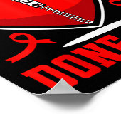 Open hartchirurgie Patiënten hartziekte Awarenes Poster (Hoek)