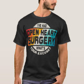 Open hartchirurgie Shirt Survivor Post Attack Reco (Voorkant)