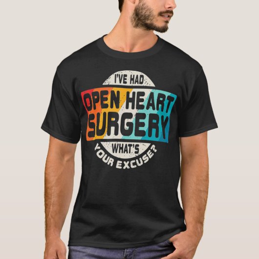 Open hartchirurgie Shirt Survivor Post Attack Reco (Voorkant)