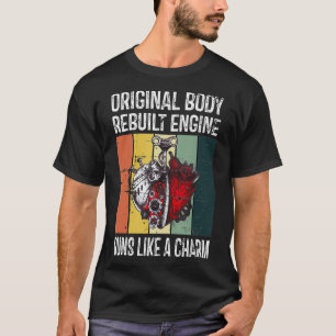Open hartchirurgie Survimeer Oorspronkelijk lichaa T-shirt