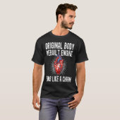 Open hartchirurgie Survivor Heart Transplant T-shirt (Voorkant volledig)