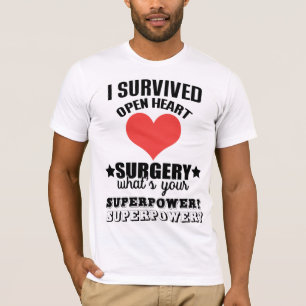 Open hartchirurgie t-shirt