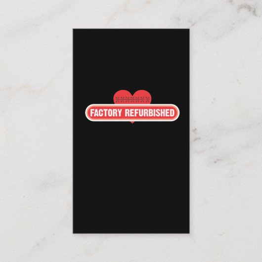 Open hartchirurgische ingreep herstellen Goed omze Visitekaartje (Voorkant)