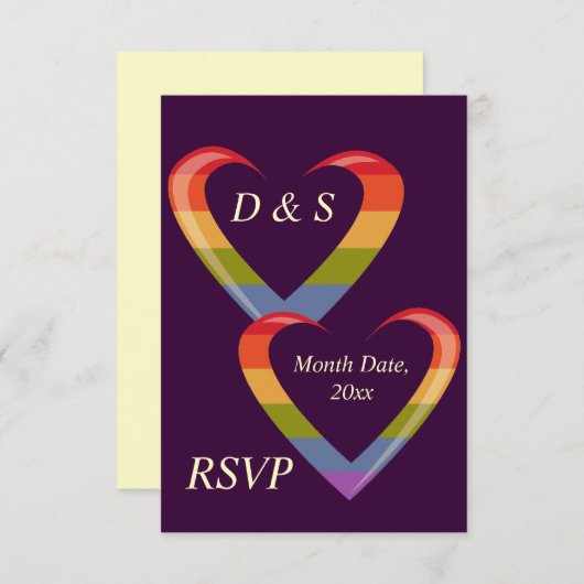 Open Harten Kaart (Voorkant / Achterkant)