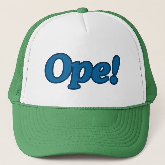 Open! Hat Trucker Pet (Voorkant)