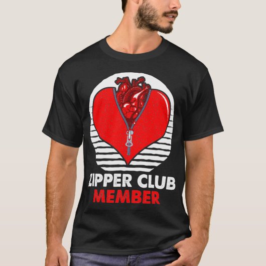 Open Heart Surgery Patient Recovery Survivor _1 T-shirt (Voorkant)