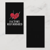 Open Heart Surgery Recovery - Fabrieksmatig gerevi Visitekaartje (Voorkant / Achterkant)