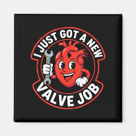 Open Heart Surgery Recovery Funny  Magneet (Voorkant)