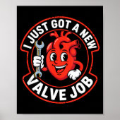 Open Heart Surgery Recovery Funny  Poster (Voorkant)