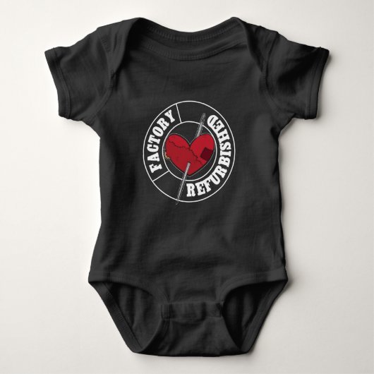 Open Heart Surgery Recovery Gift Romper (Voorkant)