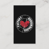 Open Heart Surgery Recovery Gift Visitekaartje (Voorkant)