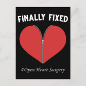 Open Heart Surgery Recovery Operation Bypass Briefkaart (Voorkant)