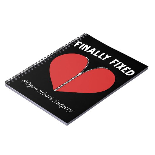 Open Heart Surgery Recovery Operation Bypass Notitieboek (Linkerzijde)