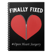 Open Heart Surgery Recovery Operation Bypass Notitieboek (Voorkant)