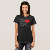 Open Heart Surgery Zipper Club T-shirt (Voorkant volledig)