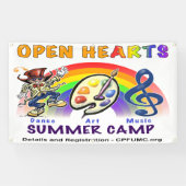 Open Hearts Summer Camp Spandoek (Horizontaal)