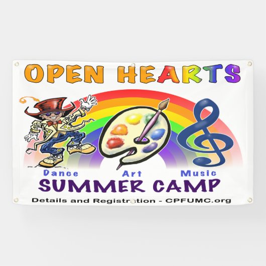 Open Hearts Summer Camp Spandoek (Horizontaal)