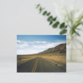 Open Highway - Death Valley Briefkaart (Staand voorkant)